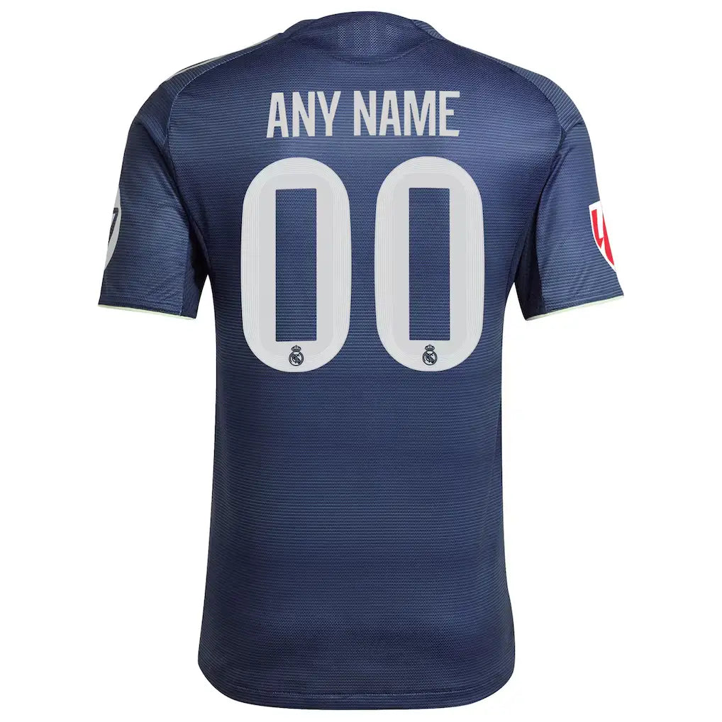 2025/26 Real Madrid Soccer Jersey  – Wear Your Name, Rep Your Team