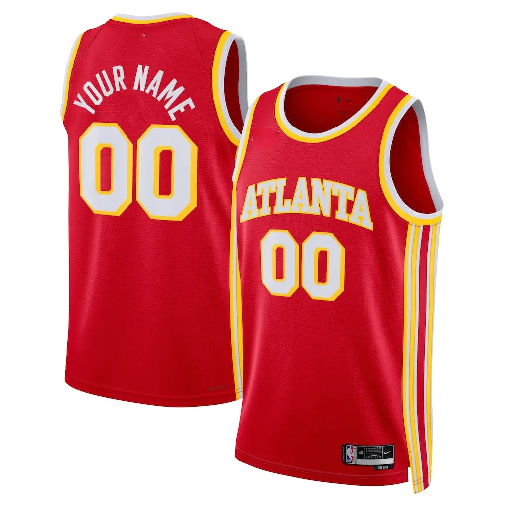 Atlanta Hawks Custom Jersey – Rep the Red & Yellow Your Way