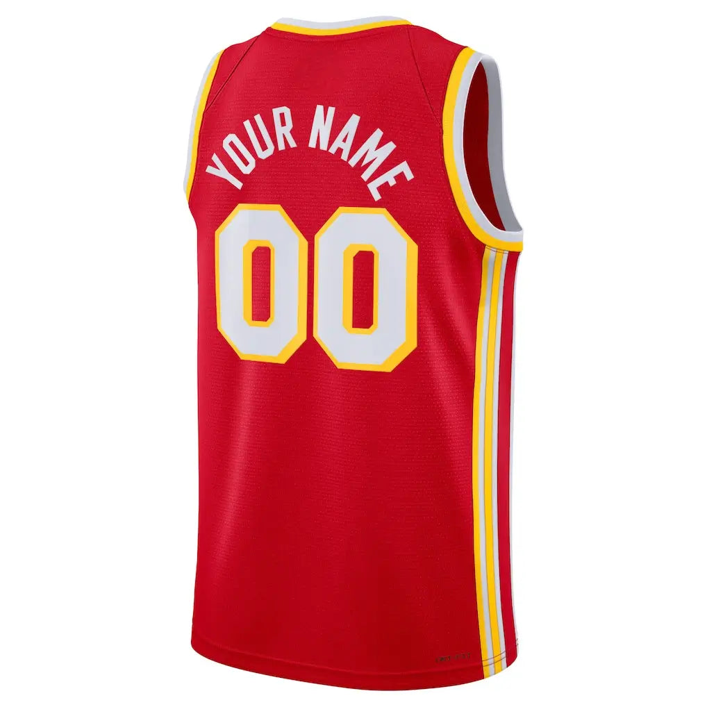 Atlanta Hawks Custom Jersey – Rep the Red & Yellow Your Way