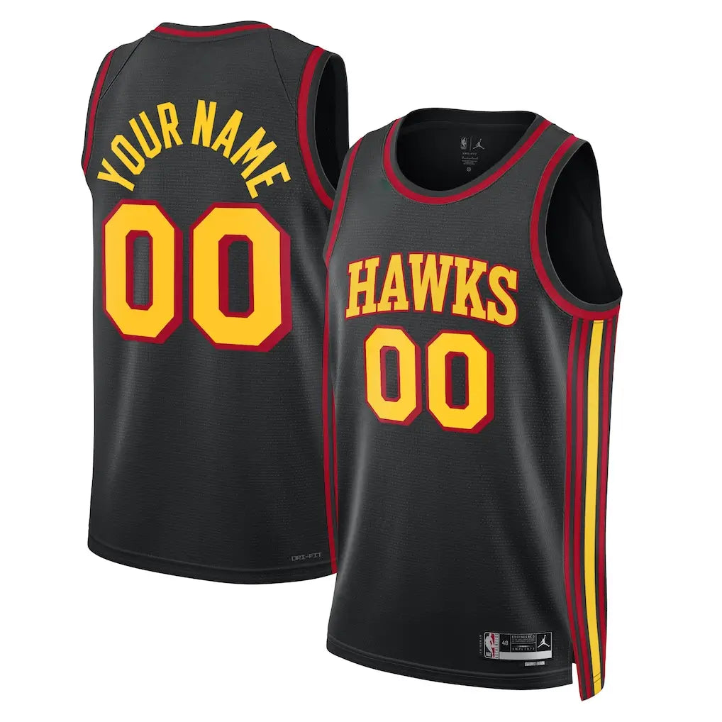 Atlanta Hawks Custom Jersey – Rep the Red & Yellow Your Way