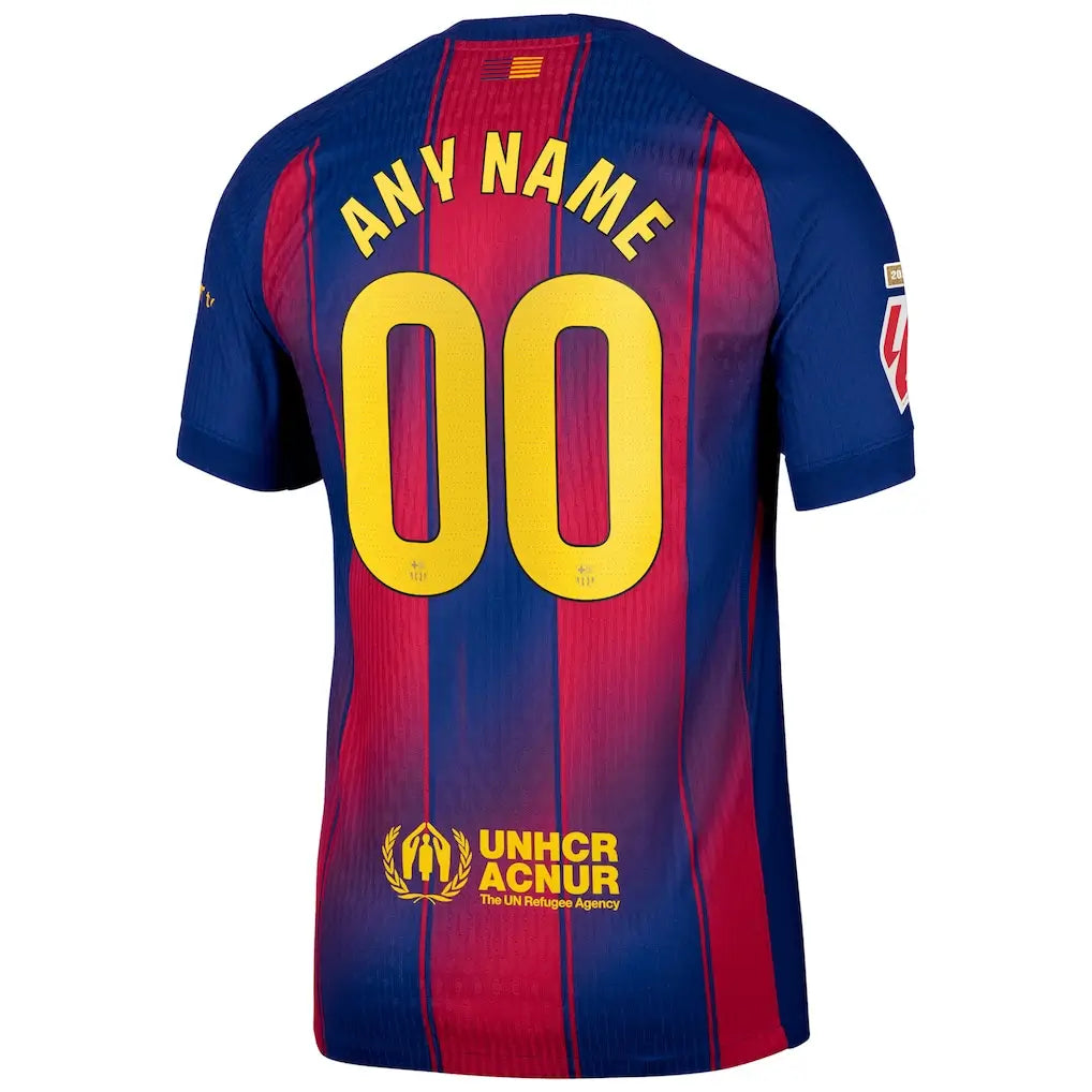 2025/26 Barcelona Soccer Jersey  – Wear Your Name, Rep Your Team