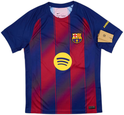 2025/26 Barcelona Soccer Jersey  – Wear Your Name, Rep Your Team