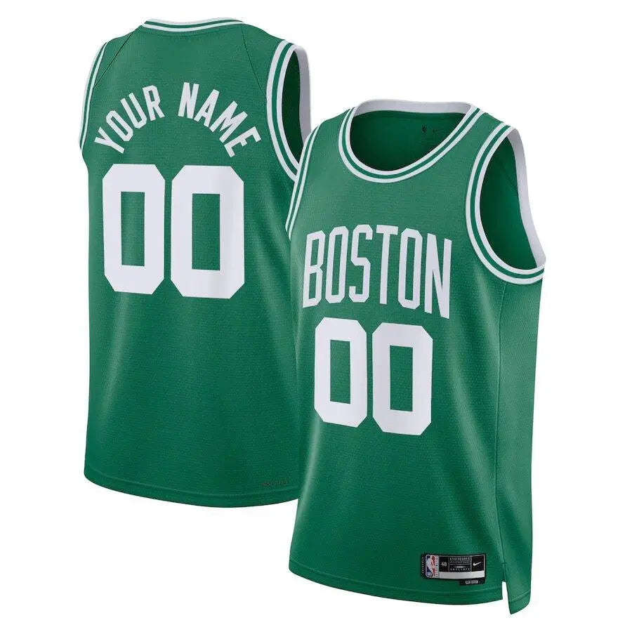 Boston Celtics individuelles Trikot – Repräsentiere Grün & Weiß auf deine Weise