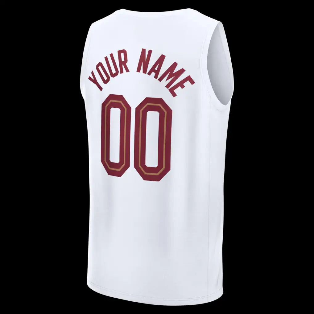 Cleveland Cavaliers Custom Jersey – Rep the Wine & Gold Your Way