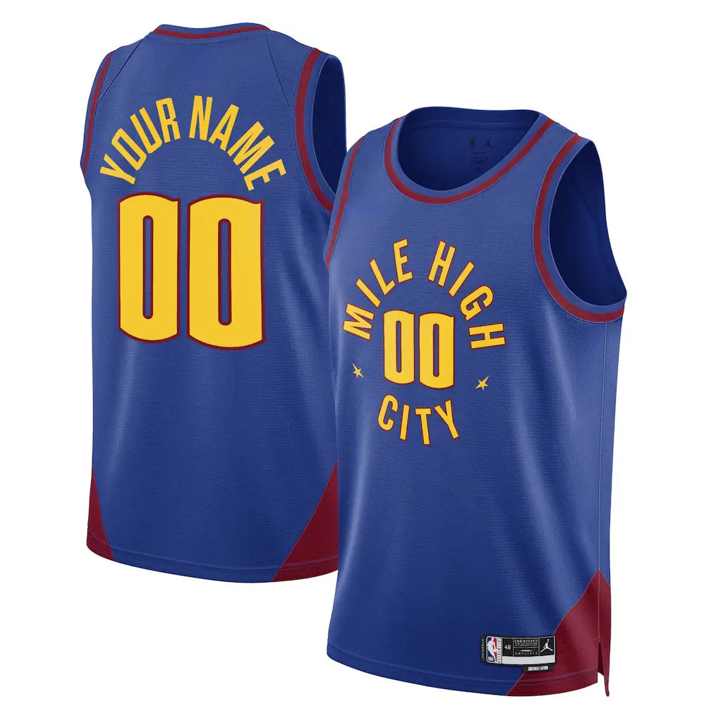 Denver Nuggets Custom Jersey – Rep the Mile High City Your Way