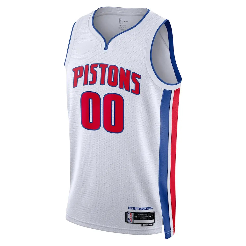 Detroit Pistons Custom-Trikot – Repräsentiere Rot, Weiß und Blau auf deine Art