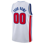 Detroit Pistons Custom-Trikot – Repräsentiere Rot, Weiß und Blau auf deine Art