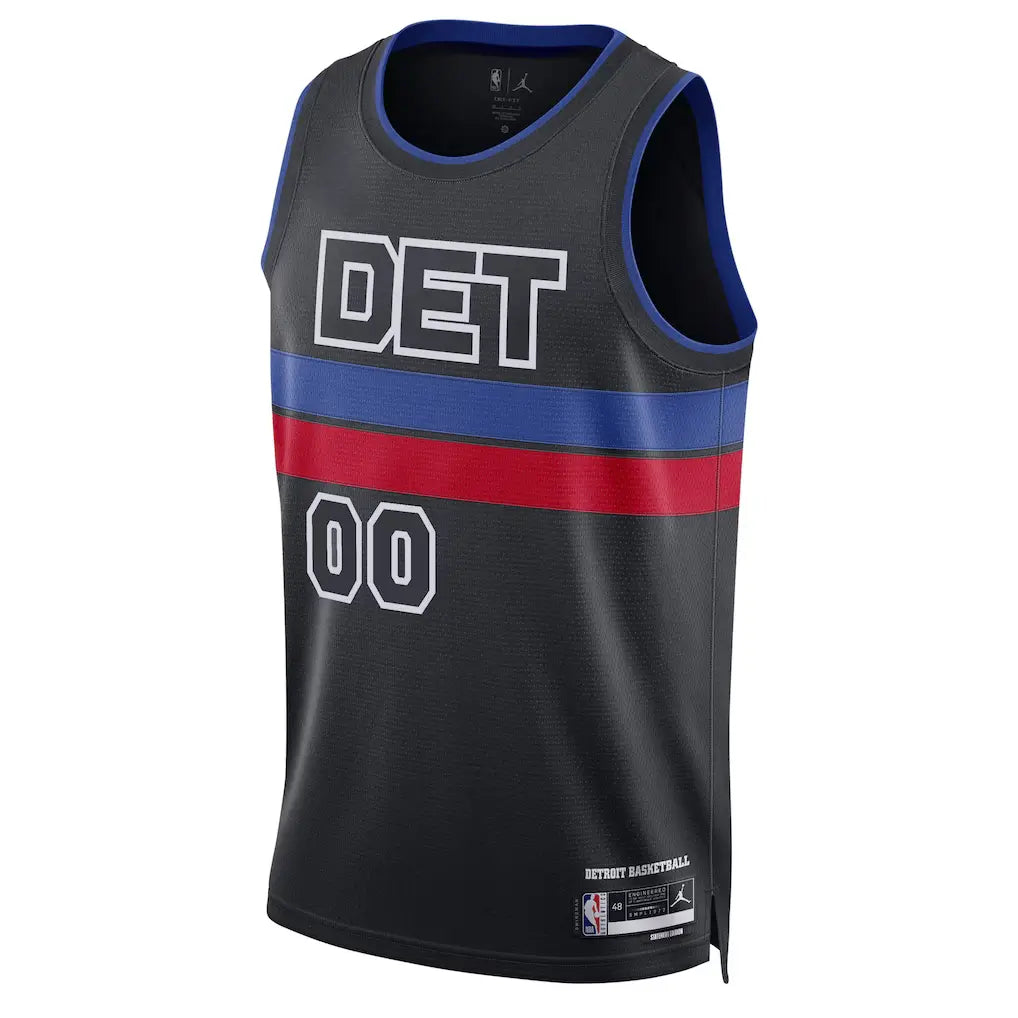 Detroit Pistons Custom-Trikot – Repräsentiere Rot, Weiß und Blau auf deine Art