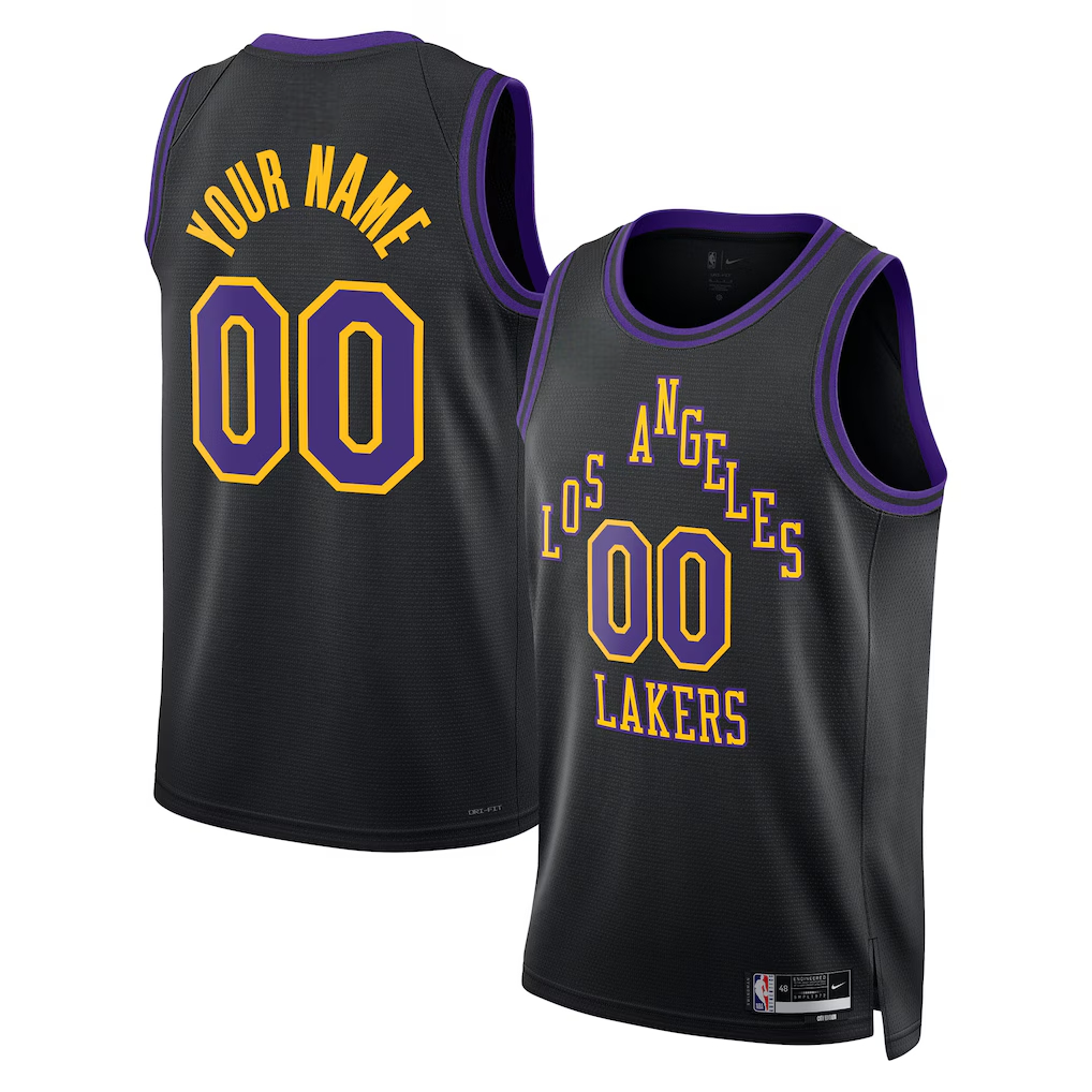 Los Angeles Lakers Custom Jersey – Rep the Purple & Gold Your Way