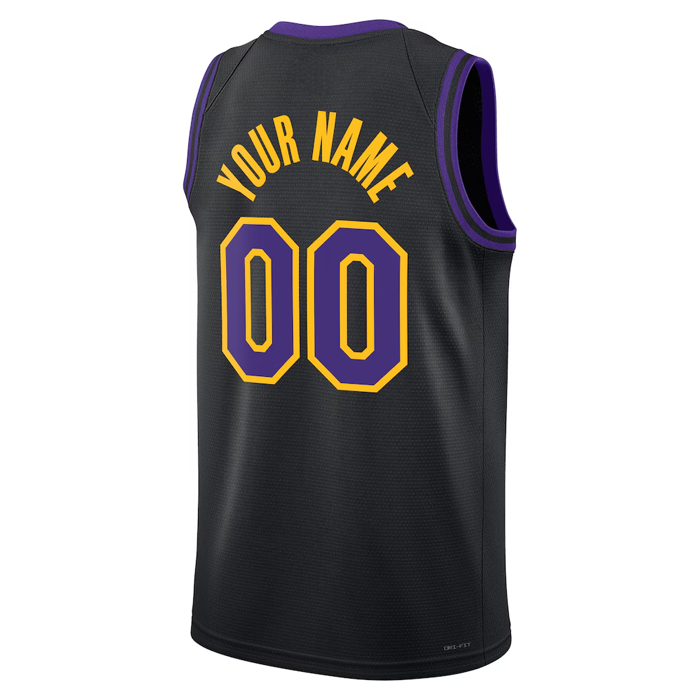 Los Angeles Lakers Custom Jersey – Rep the Purple & Gold Your Way