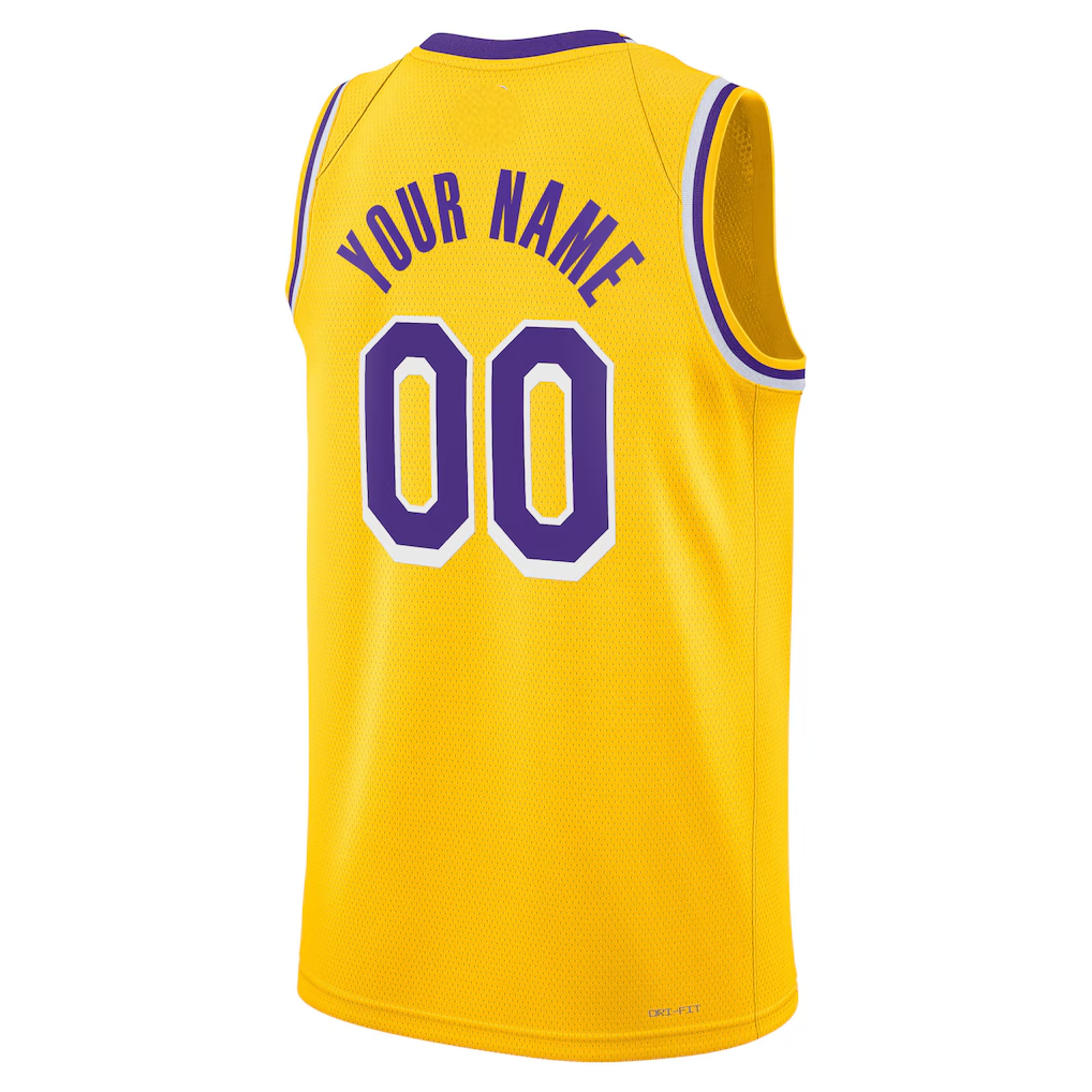 Los Angeles Lakers Custom Jersey – Rep the Purple & Gold Your Way
