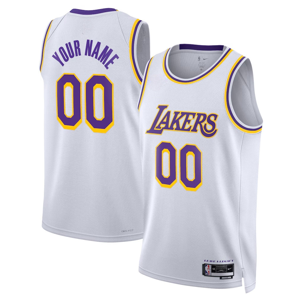 Los Angeles Lakers Custom Jersey – Rep the Purple & Gold Your Way