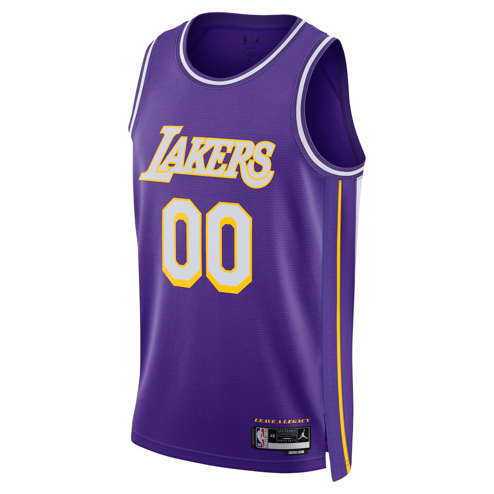 Los Angeles Lakers Custom Jersey – Rep the Purple & Gold Your Way