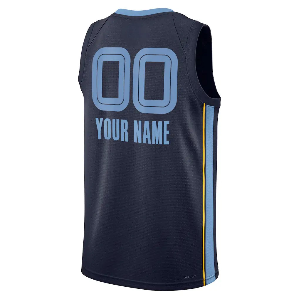 Memphis Grizzlies Custom Jersey – Rep the Grind City Your Way