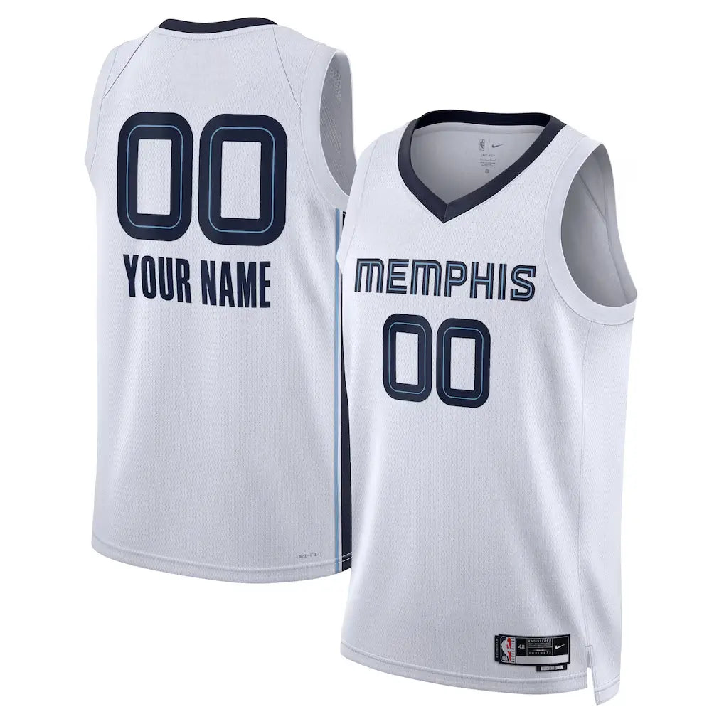 Memphis Grizzlies Custom Jersey – Rep the Grind City Your Way
