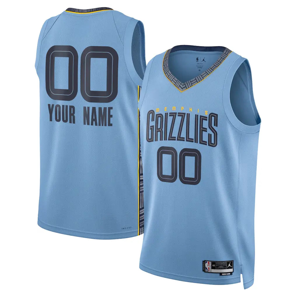 Memphis Grizzlies Custom Jersey – Rep the Grind City Your Way
