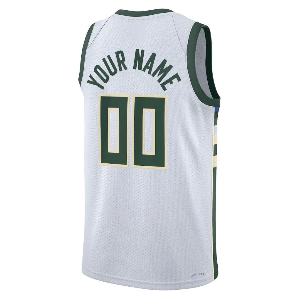 Milwaukee Bucks Custom Jersey – Rep Deer District Your Way
