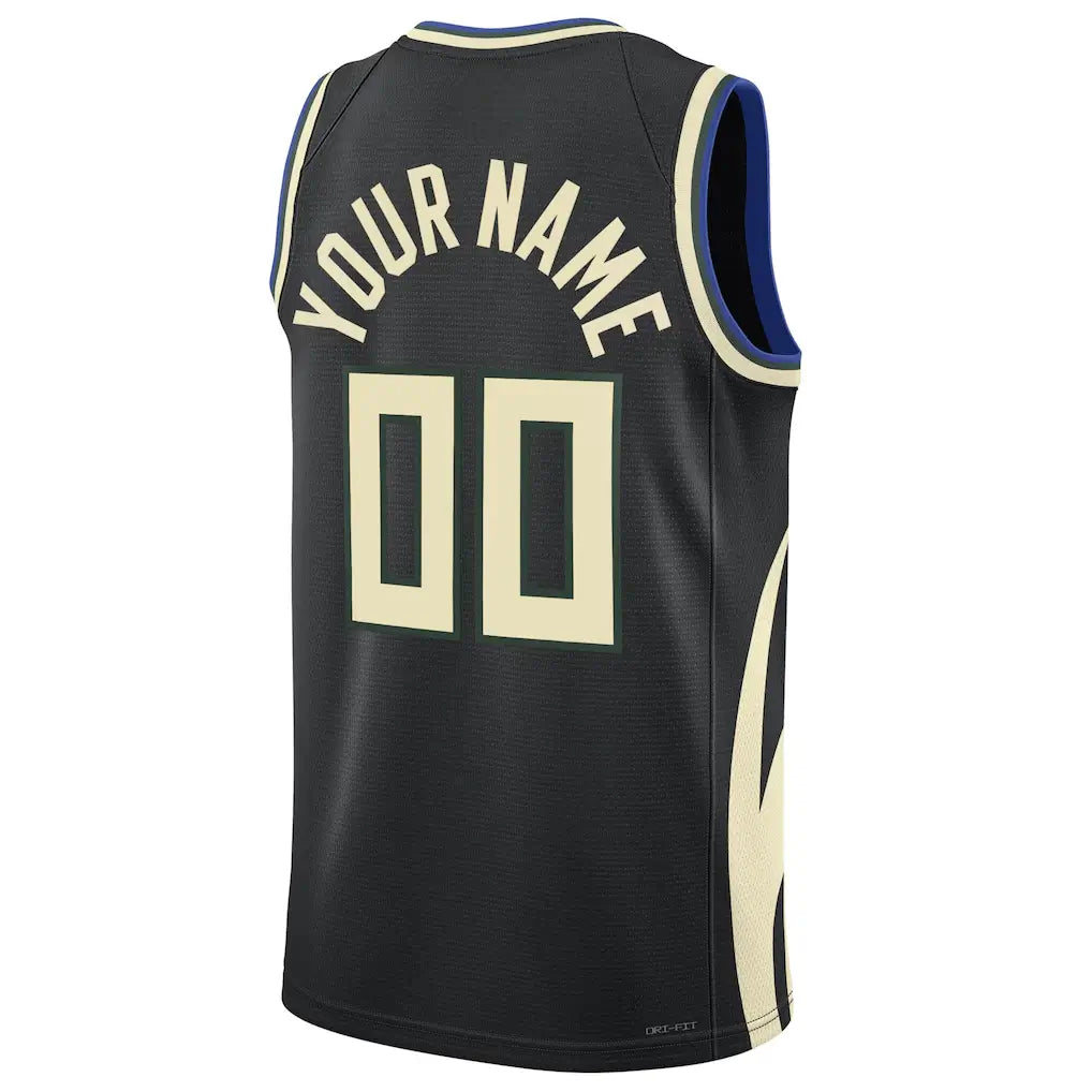 Milwaukee Bucks Custom Jersey – Rep Deer District Your Way