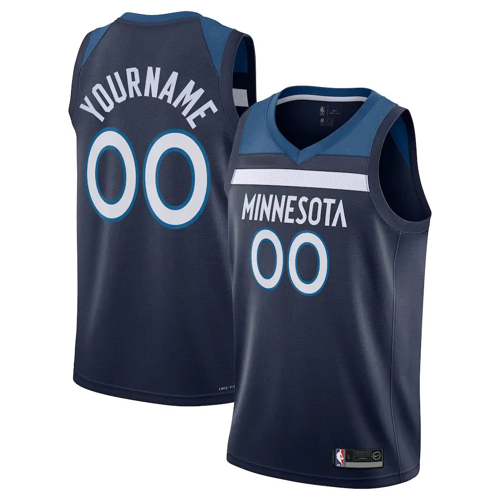 Minnesota Timberwolves Custom Jersey – Rep the Pack Your Way