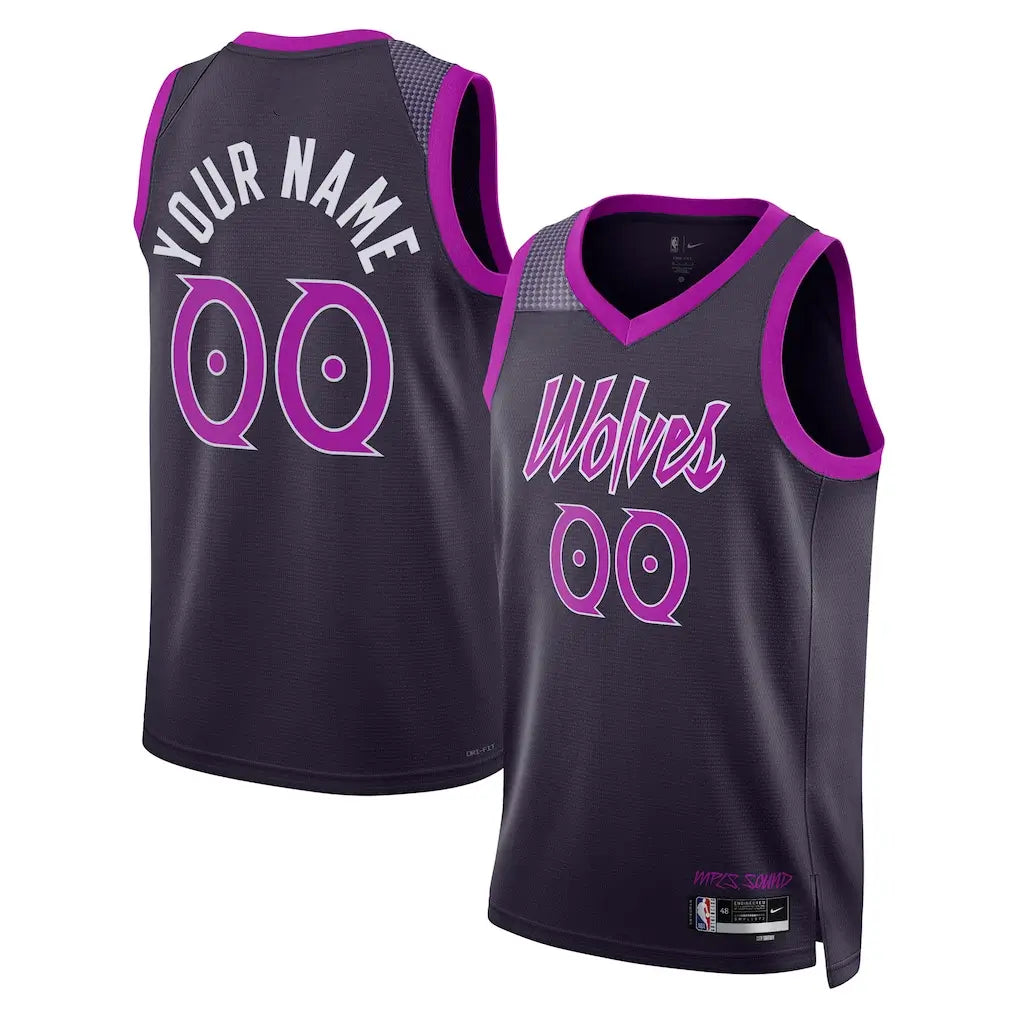 Minnesota Timberwolves Custom Jersey – Rep the Pack Your Way
