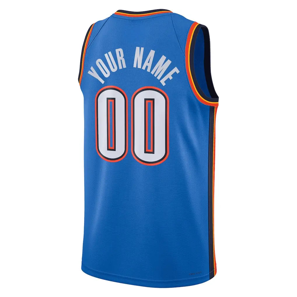 Oklahoma City Thunder Custom Jersey – Rep the Thunder Your Way