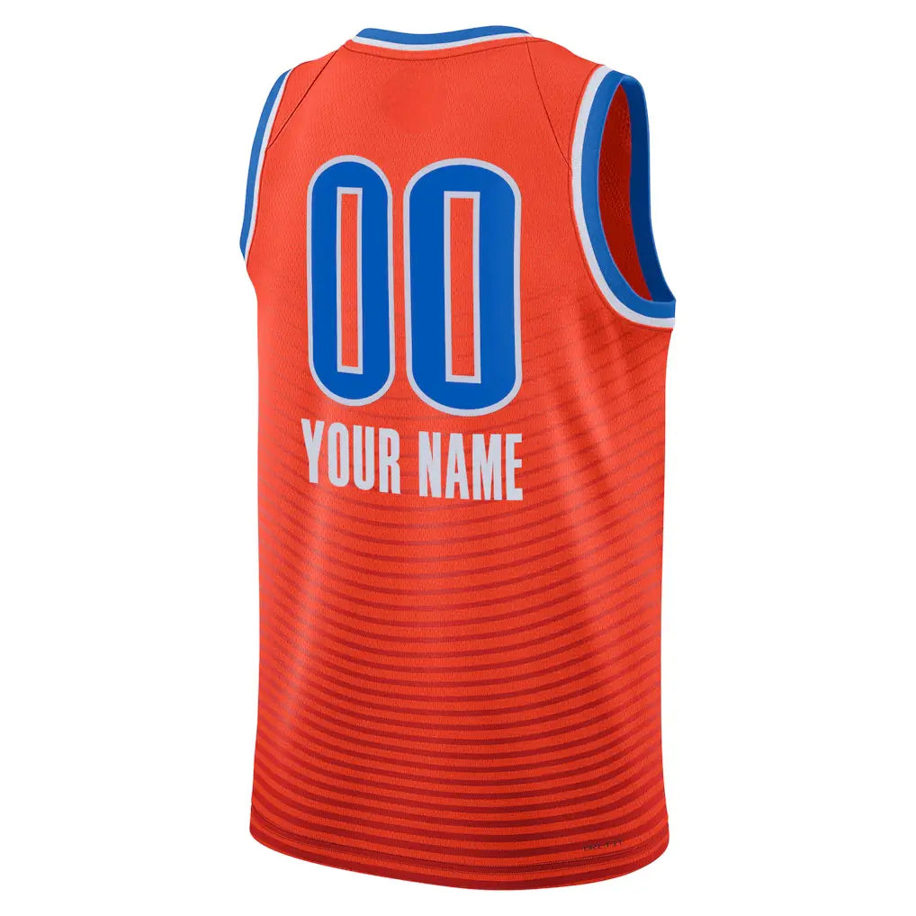 Oklahoma City Thunder Custom Jersey – Rep the Thunder Your Way
