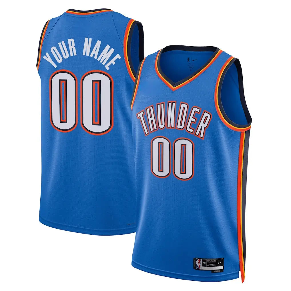Oklahoma City Thunder Custom Jersey – Rep the Thunder Your Way
