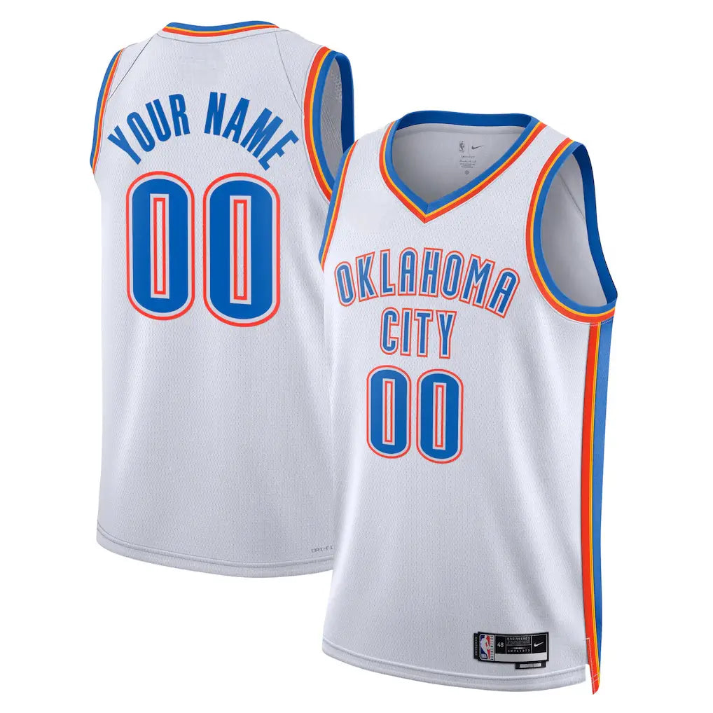 Oklahoma City Thunder Custom Jersey – Rep the Thunder Your Way