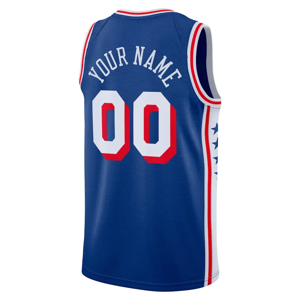 Philadelphia 76ers Custom Jersey – Zeigen Sie Ihre Farben auf Ihre Art