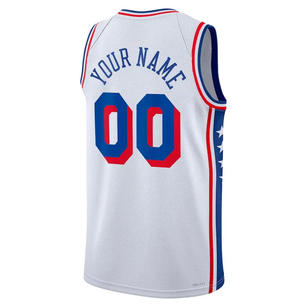 Philadelphia 76ers Custom Jersey – Zeigen Sie Ihre Farben auf Ihre Art