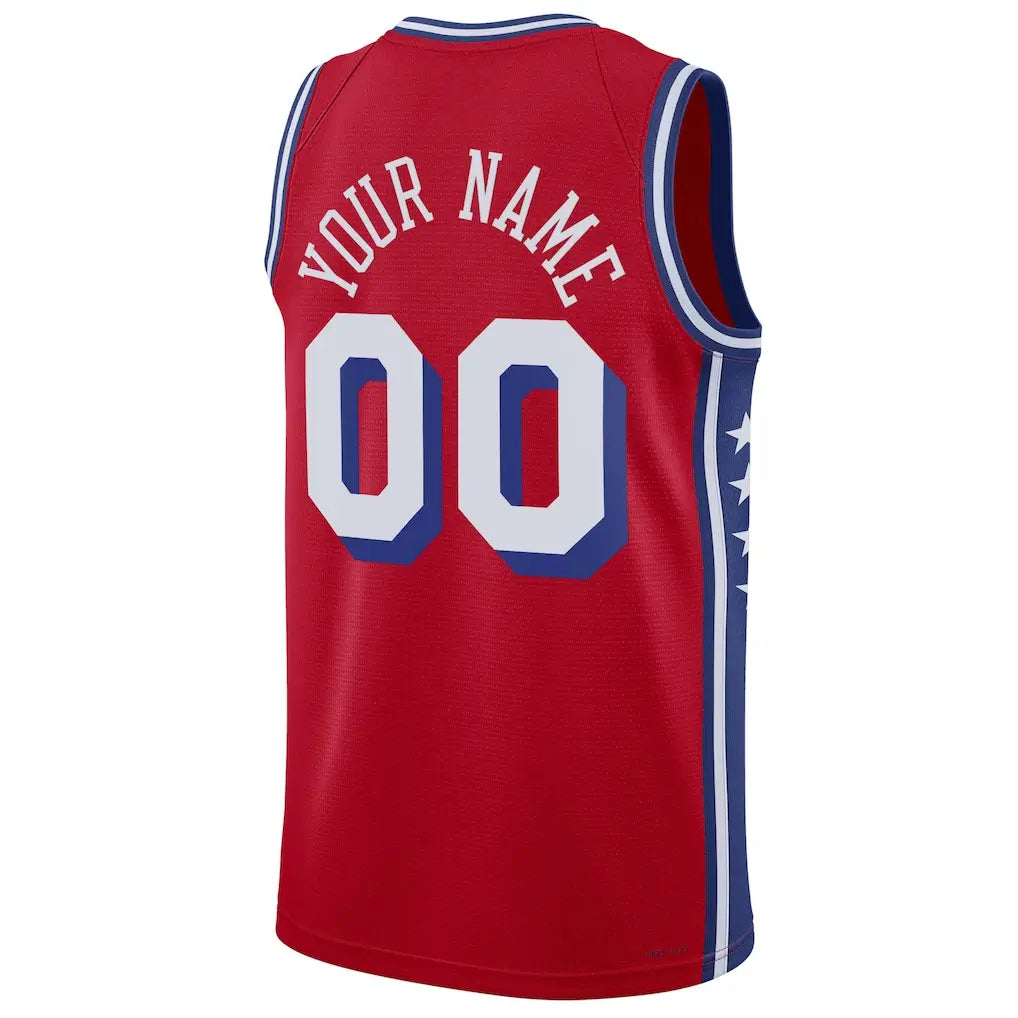 Philadelphia 76ers Custom Jersey – Zeigen Sie Ihre Farben auf Ihre Art