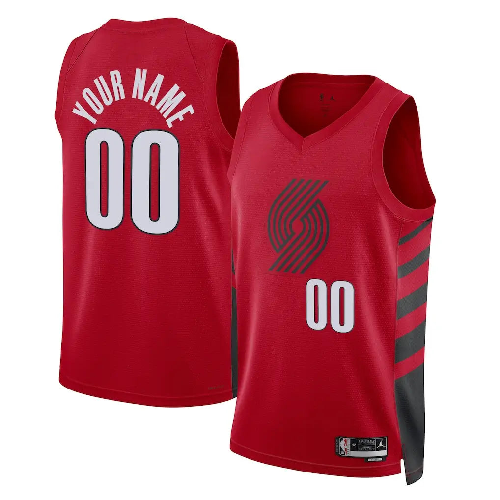 Maillot personnalisé des Portland Trail Blazers – Représentez Rip City à votre façon