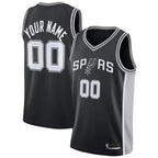 San Antonio Spurs Custom Jersey – Rep the Black & Silver Your Way