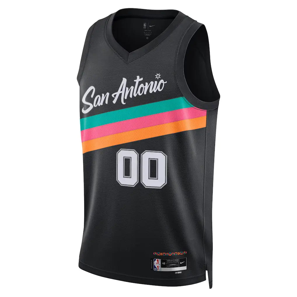 San Antonio Spurs Custom Jersey – Rep the Black & Silver Your Way