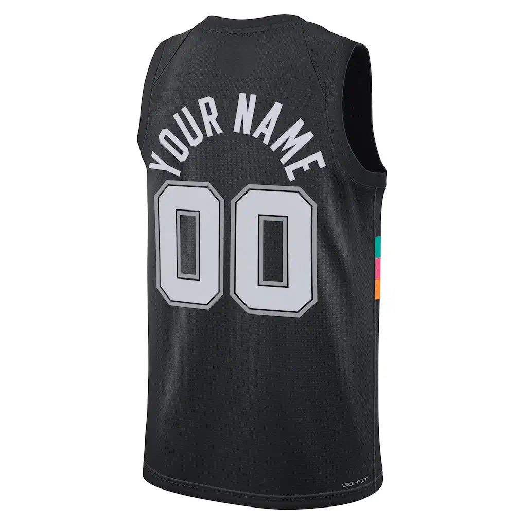 San Antonio Spurs Custom Jersey – Rep the Black & Silver Your Way
