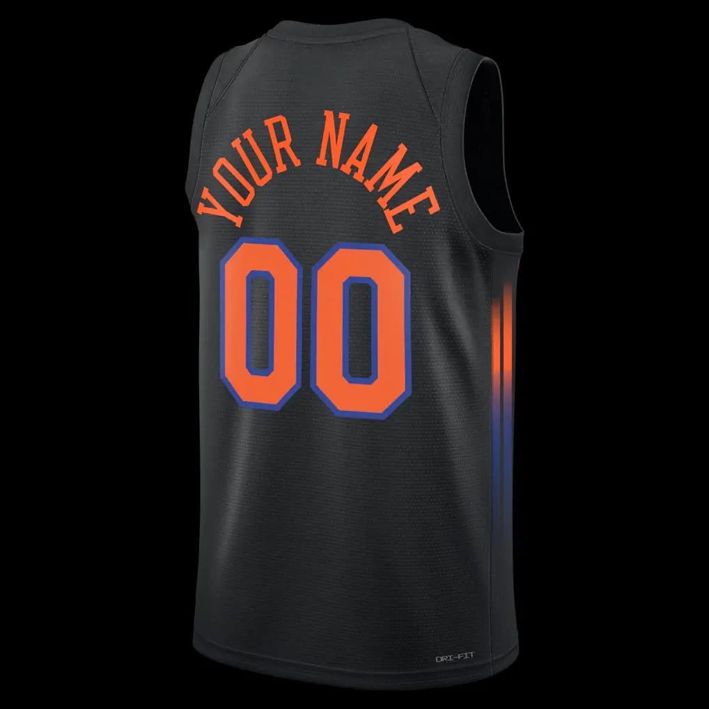 New York Knicks Custom Jersey – Rep the Orange & Blue Your Way